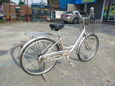 จักรยานแม่บ้าน สีชมพู 24 นี้ว