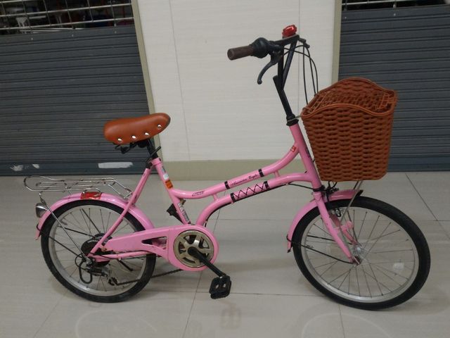 จักรยานแม่บ้าน ญี่ปุ่น คุณภาพดี สีชมพู