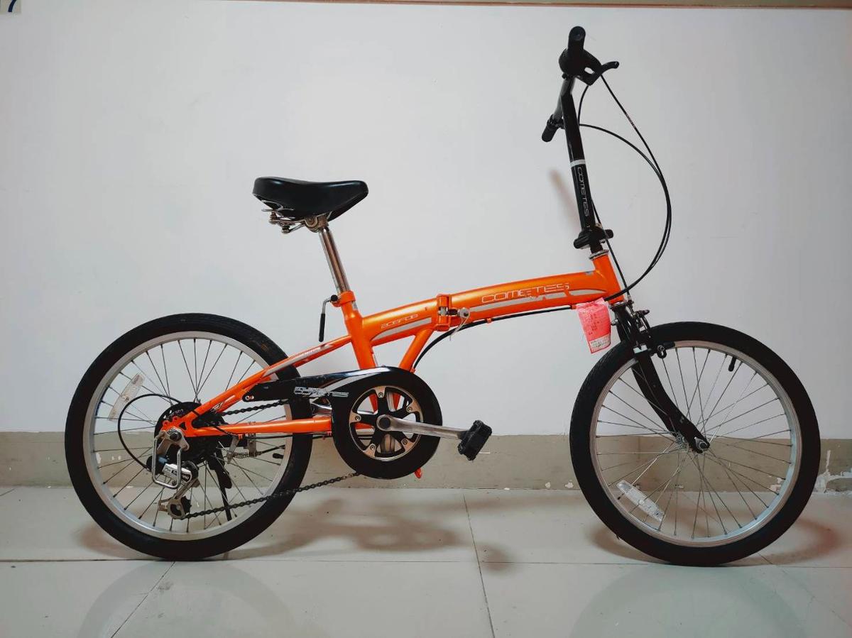จักรยานพับ สีส้ม วงล้อ20 นี้ว 