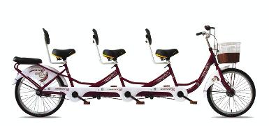 จักรยานคู่รัก UMEKO TANDEM BIKE วงล้อ 24"