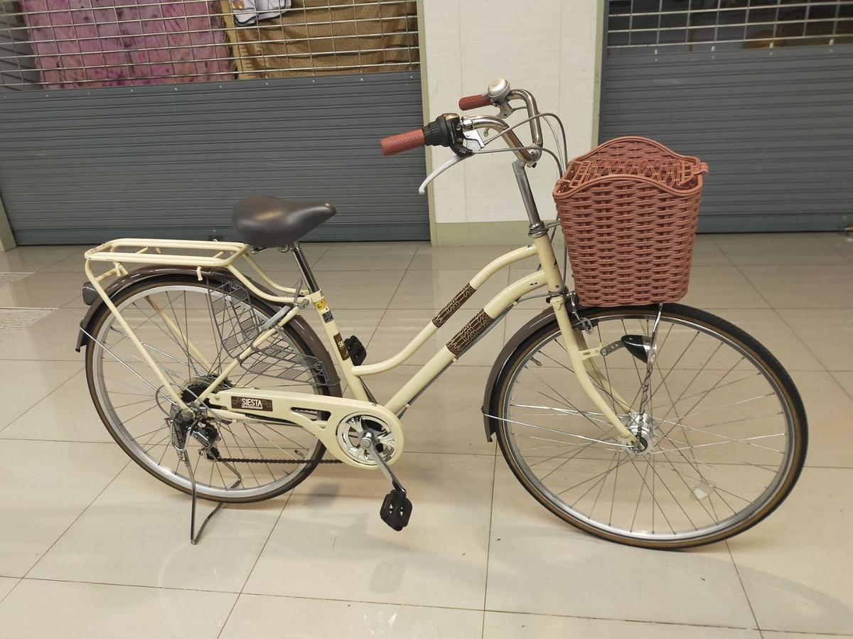 จักรยานแม่บ้านญี่ปุ่น ทรงวินเทจ ยี่ห้อ Siesta
