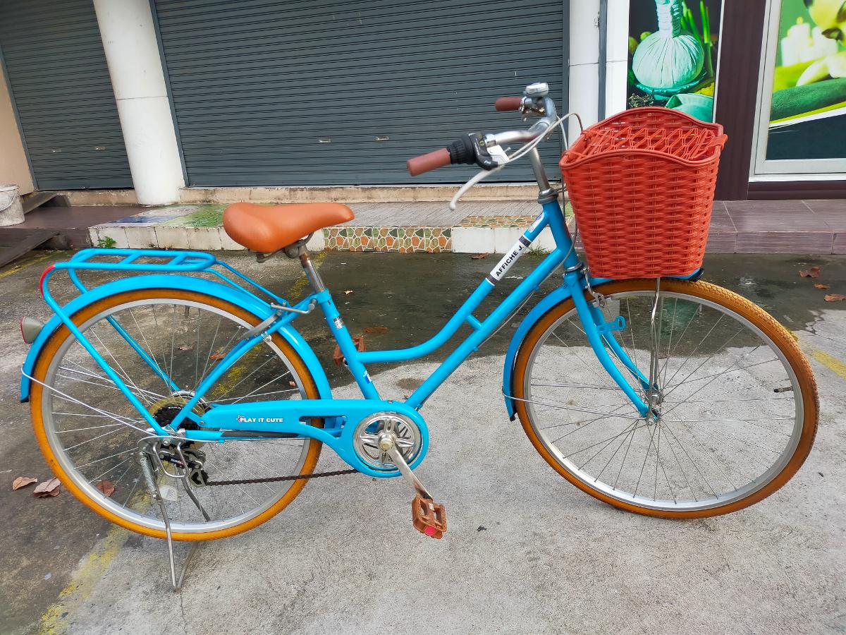 จักรยานแม่บ้านญีปุ่น มือสอง คุณภาพดี สไตล์วินเทจ